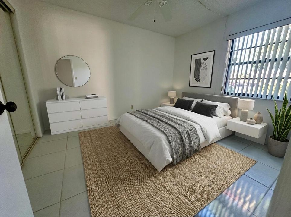 STAGED GUEST BEDROOM