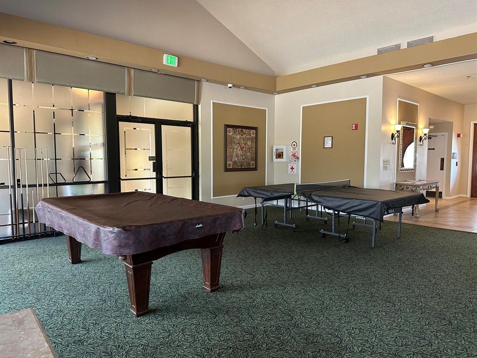 POOL AND PING PONG