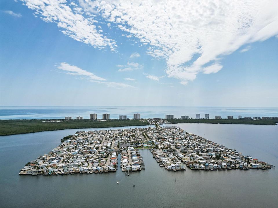 Nettles Island Aerial View From the Indi