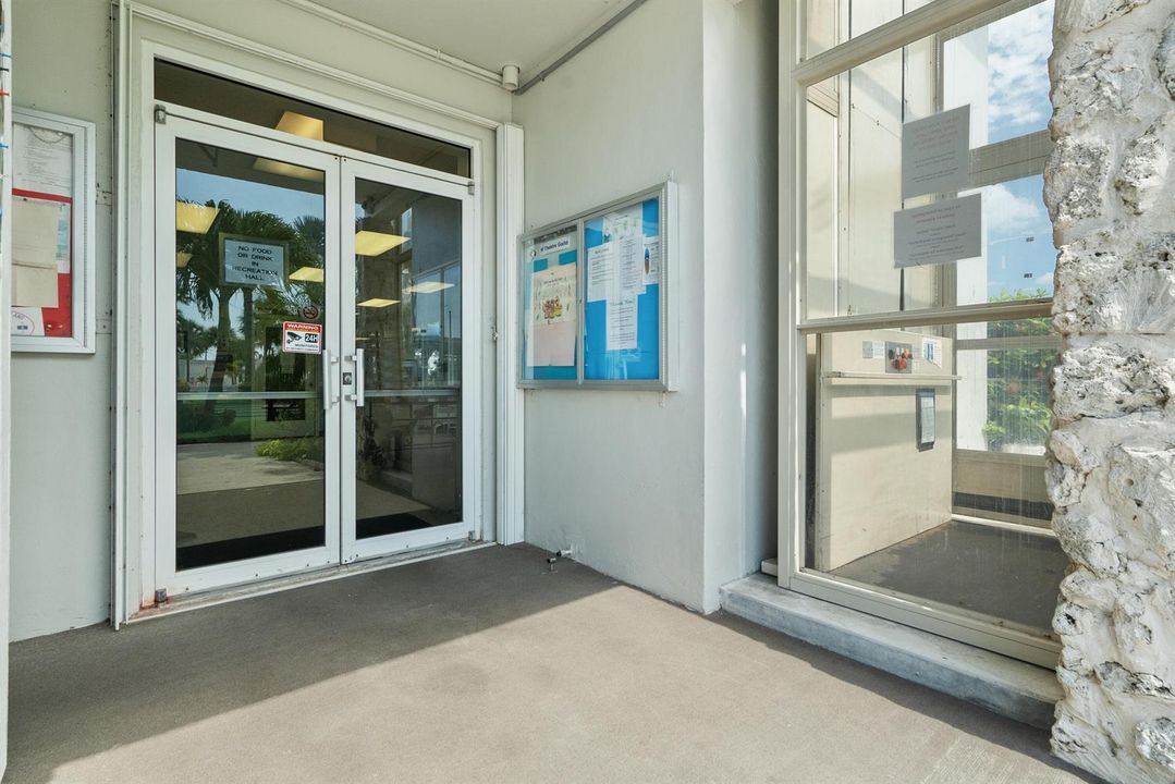 Nettles Island Community Center Entrance