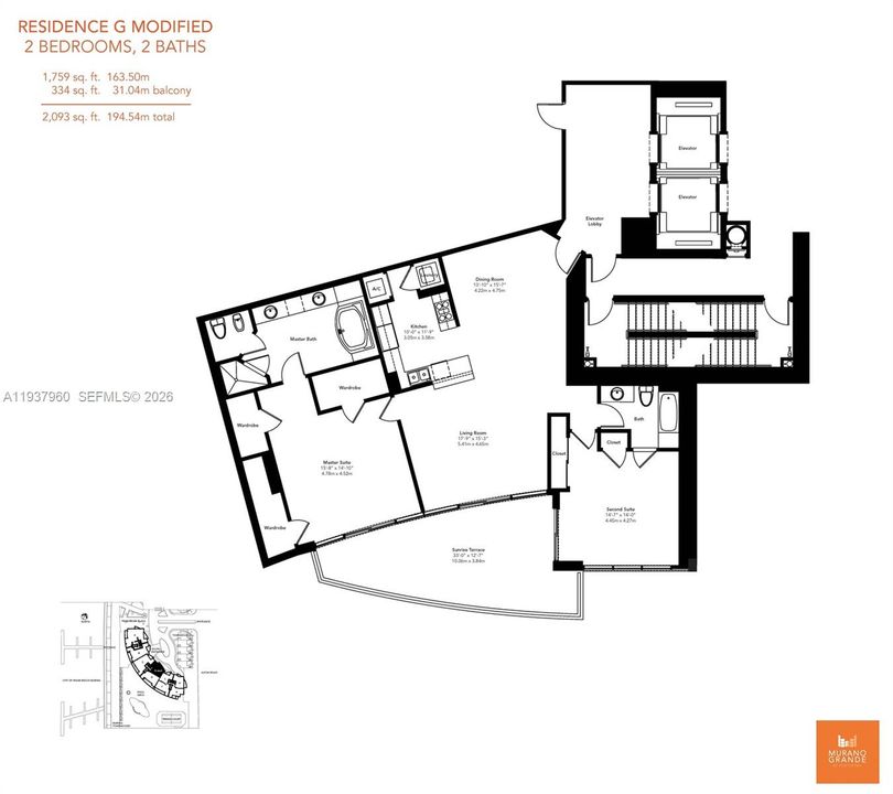 出租: $12,500 (2 贝兹, 2 浴室, 1759 平方英尺)