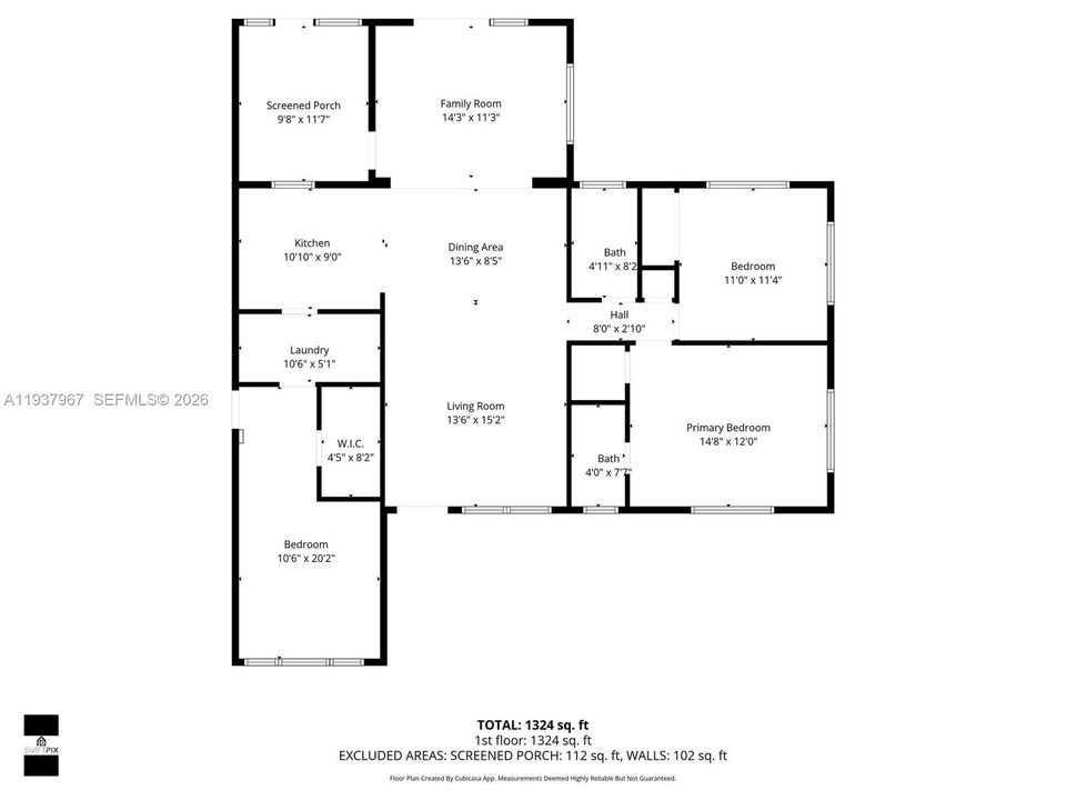 For Sale: $595,000 (3 beds, 2 baths, 1449 Square Feet)