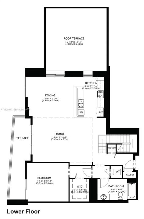 Floor Plan Lower Floor