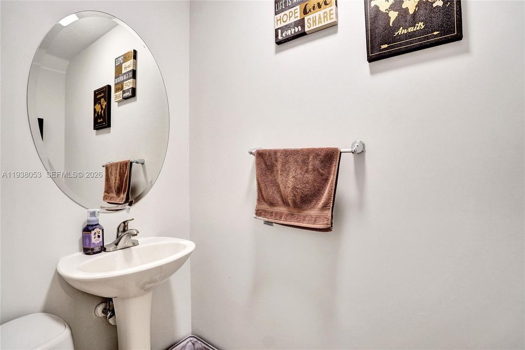 Downstairs Half Bathroom