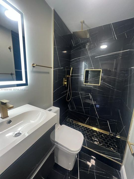 All interior bathrooms are renovated as shown.