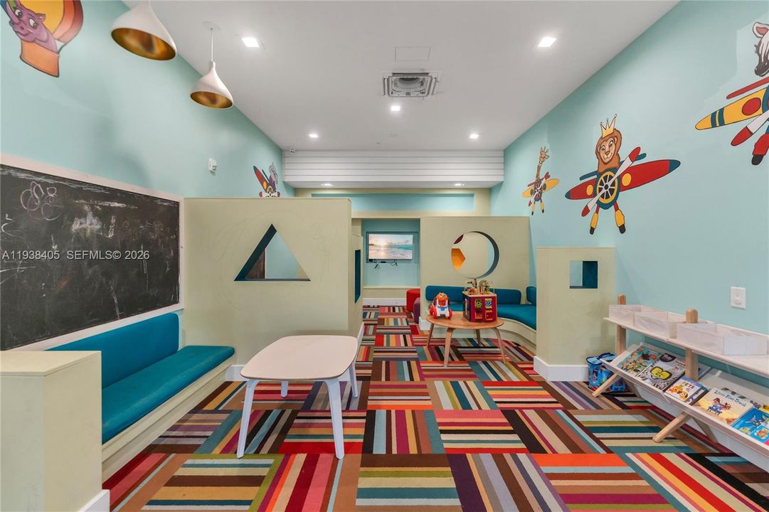 Child's play area.