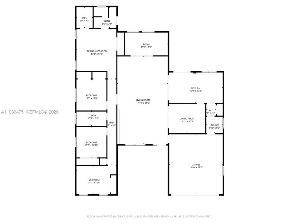 En Venta: $800,000 (4 camas, 2 baños, 2216 Pies cuadrados)