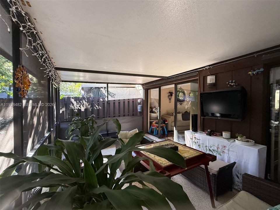 Covered Screened Patio