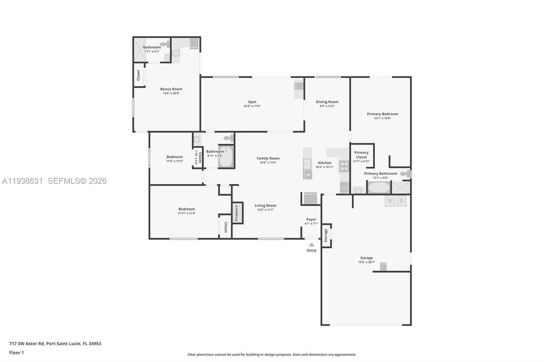 待售: $400,000 (4 贝兹, 3 浴室, 2218 平方英尺)