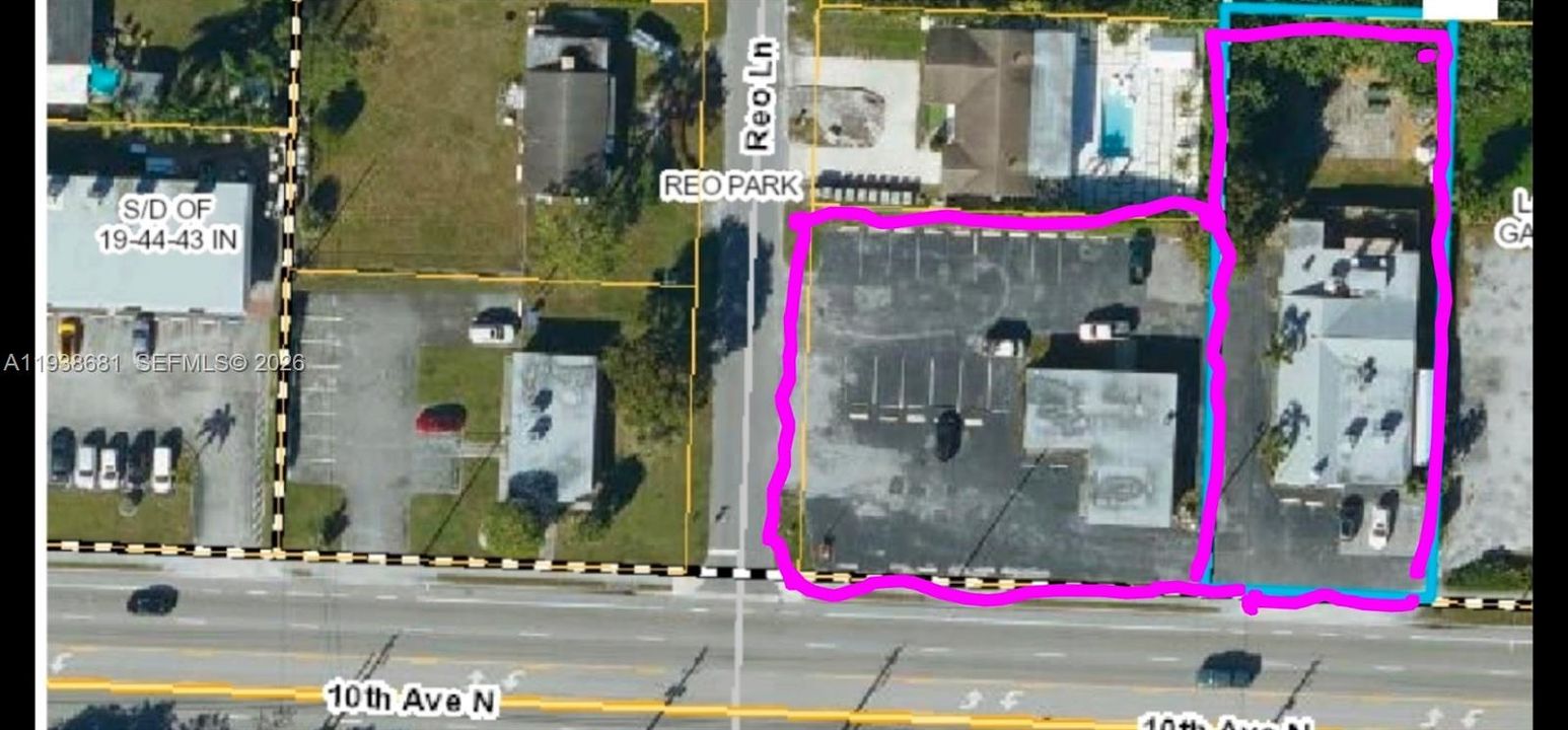 2 Lots/ 2 Building/Parking Lot