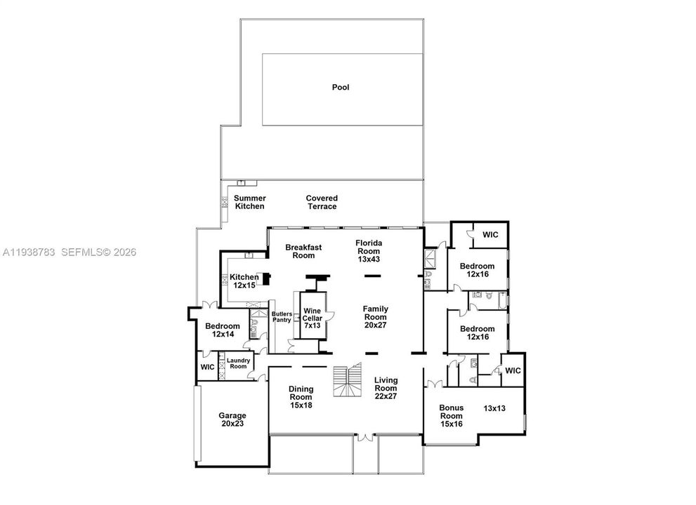 En Renta: $27,000 (4 camas, 4 baños, 6121 Pies cuadrados)