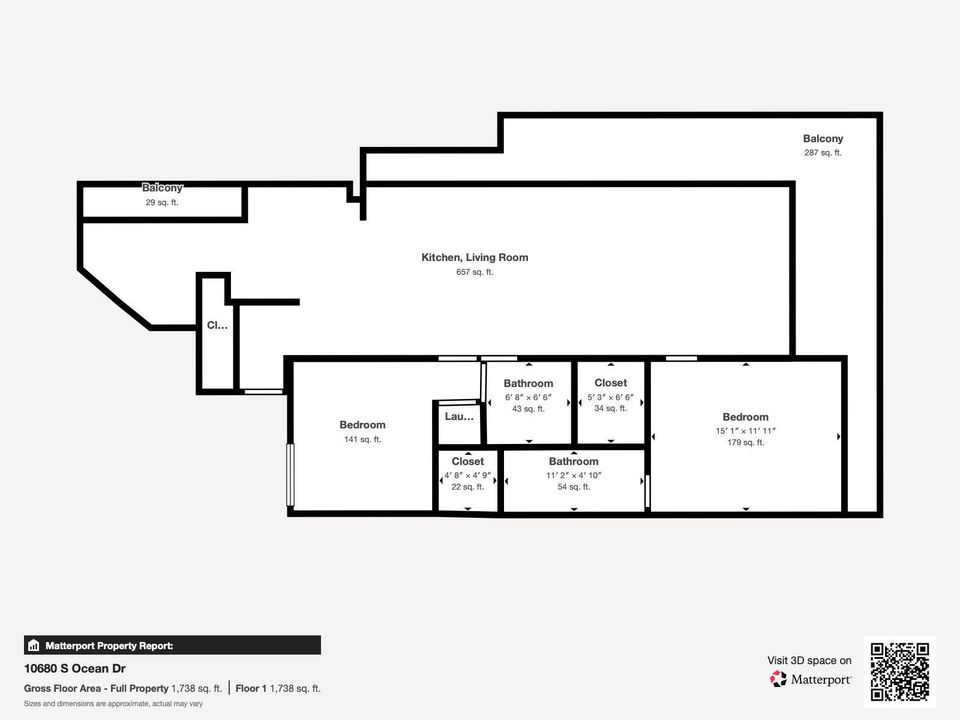 10680 S Ocean Dr - Floor 1