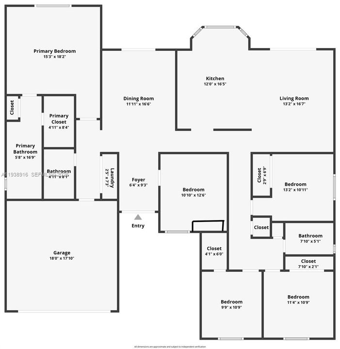 En Renta: $4,500 (5 camas, 3 baños, 2156 Pies cuadrados)