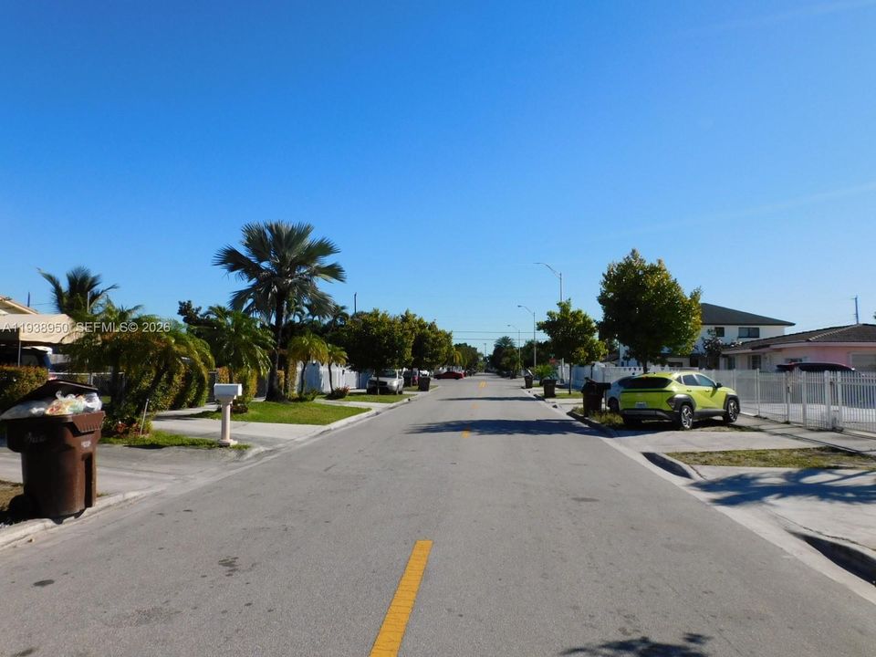 Street view to the East.