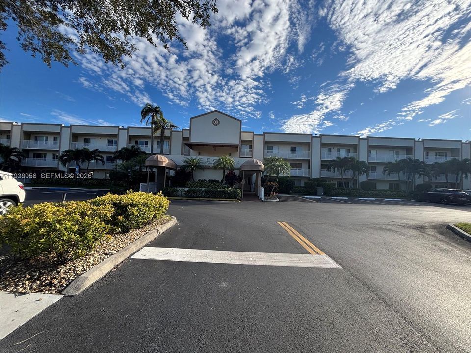 Partial view of building