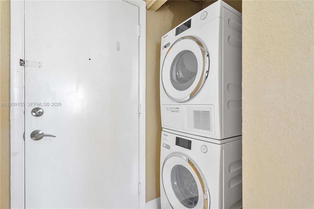 Your own washer/dryer