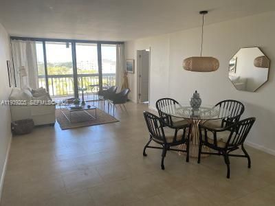 Living Dining Area with balcony view