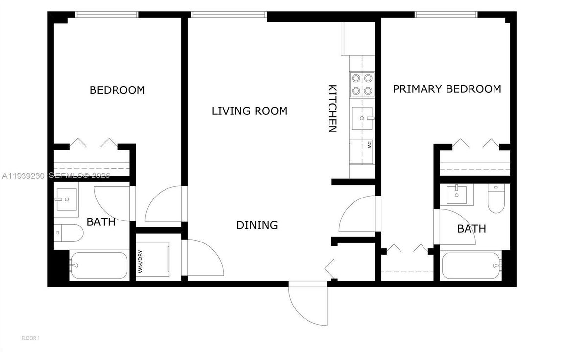 For Rent: $2,590 (2 beds, 2 baths, 833 Square Feet)