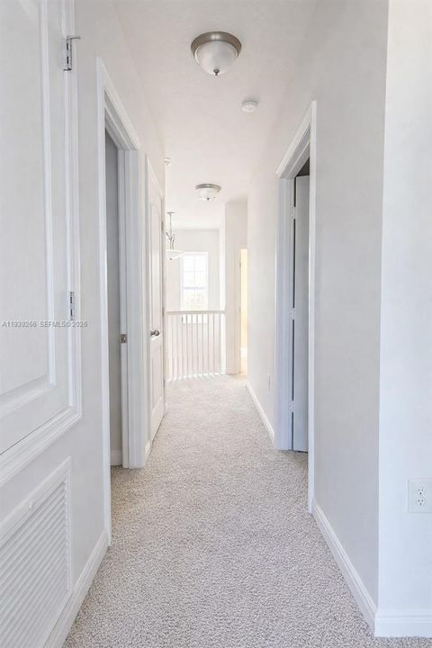 upstairs hallway