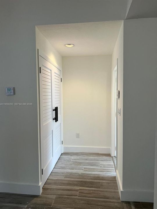 Main Entrance @ rightA/C n Washer/Dryer @ left