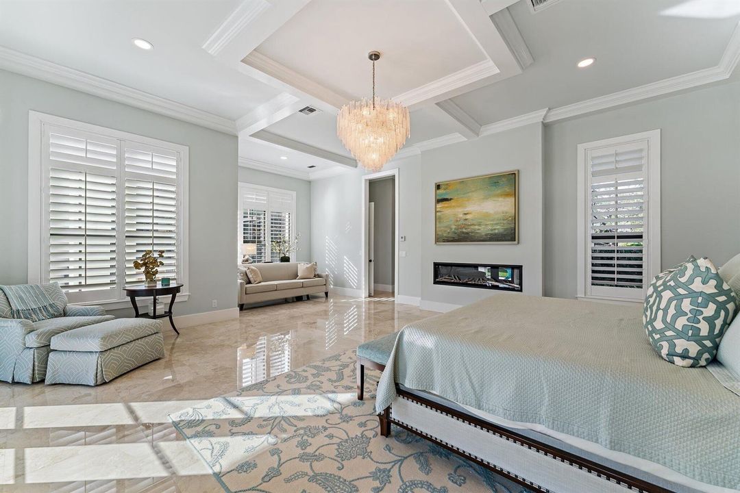 Built in Fireplace