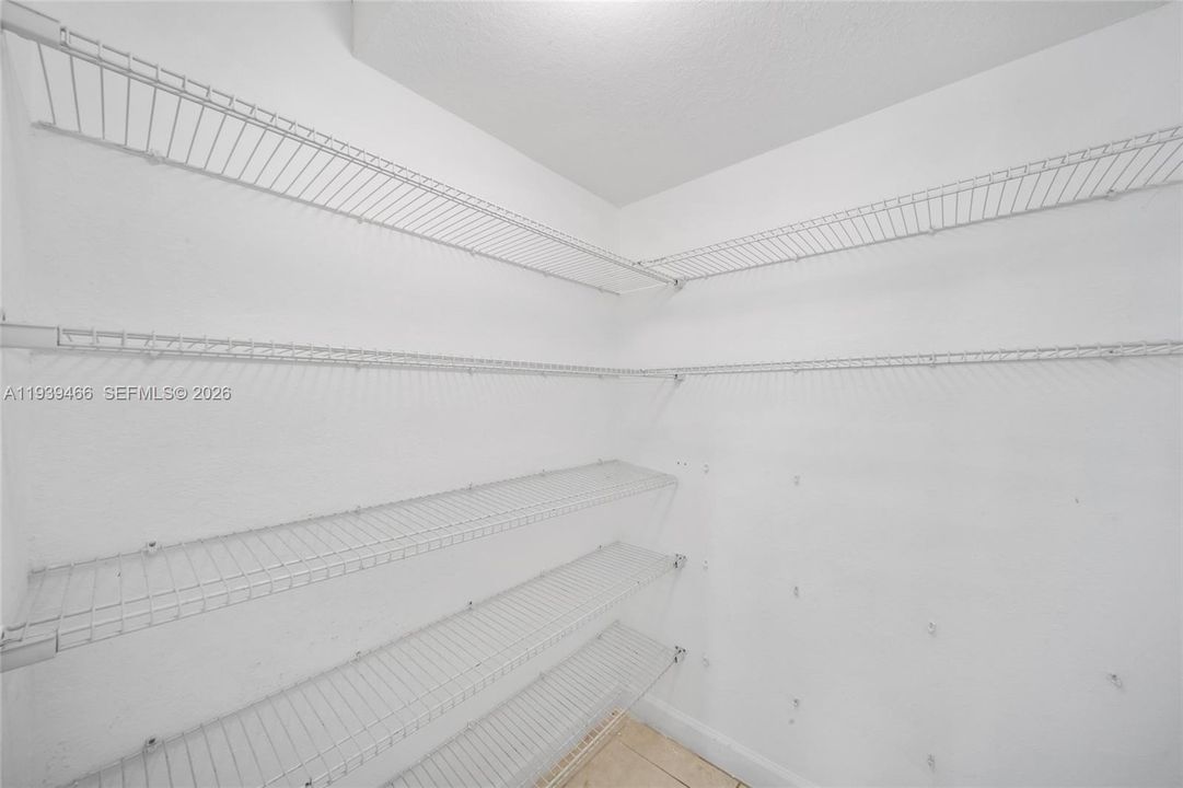 Walk-in Pantry in Kitchen