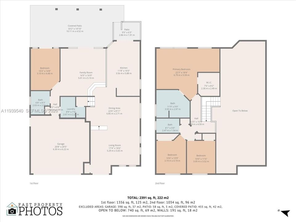 待售: $765,000 (4 贝兹, 3 浴室, 2391 平方英尺)