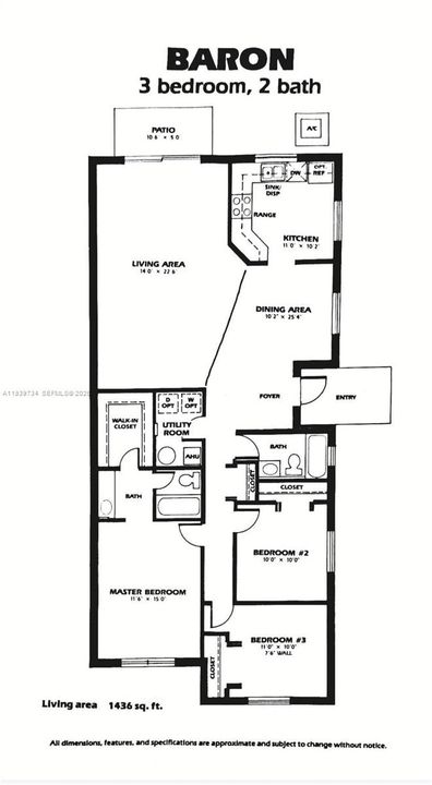 En Venta: $379,000 (3 camas, 2 baños, 1467 Pies cuadrados)