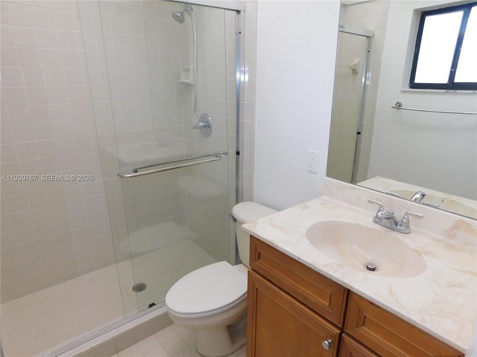 in master bedroom , with shower - remodeled