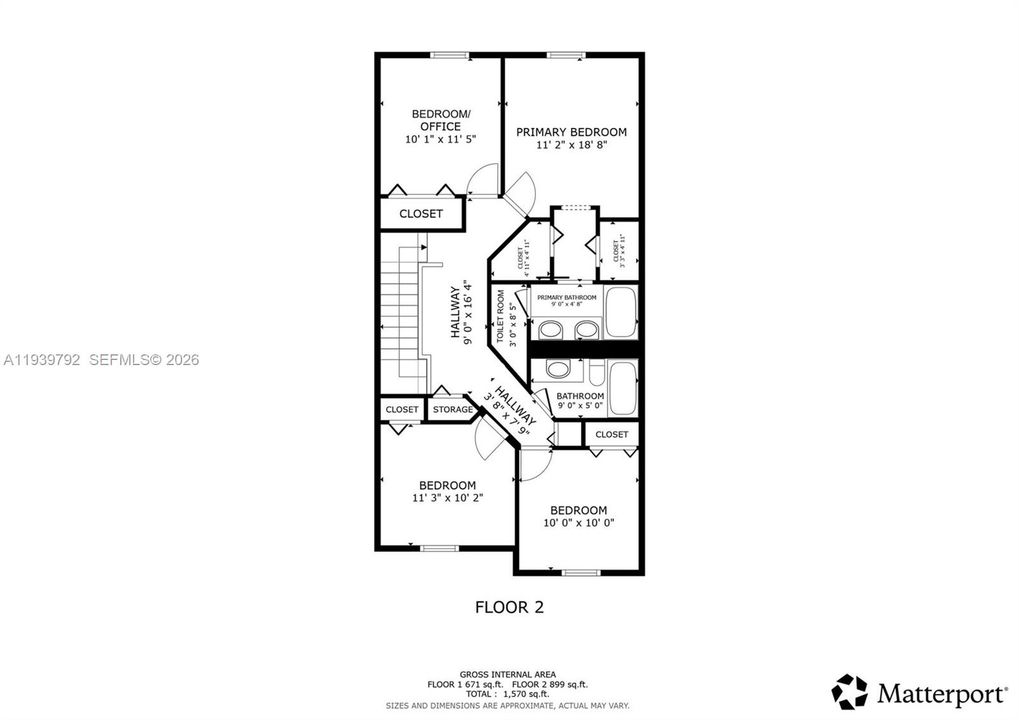 На продажу: $440,000 (4 спален, 2 ванн, 1716 Квадратных фут)