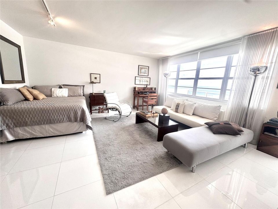 Queen size bed and queen size sofa bed