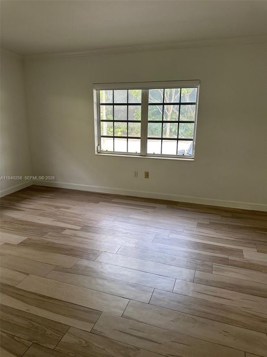 Large Bedroom. Lots of Natural Light.