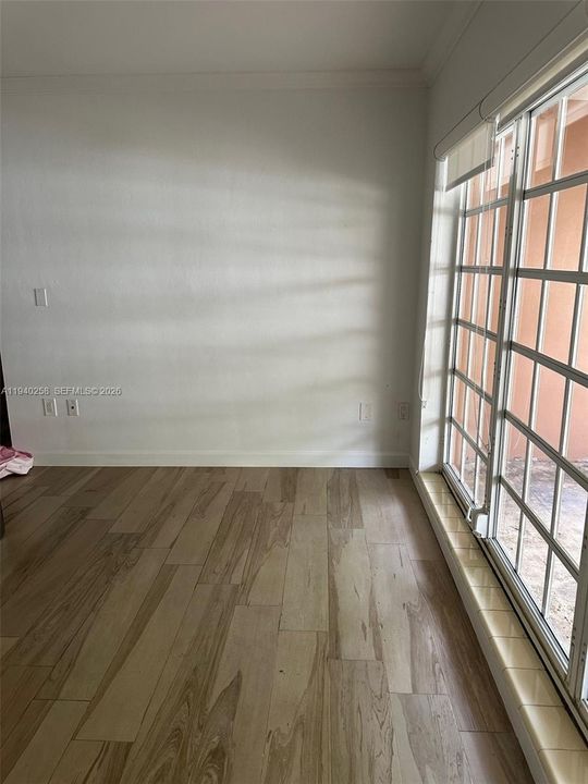 French Doors Lead to Private Patio
