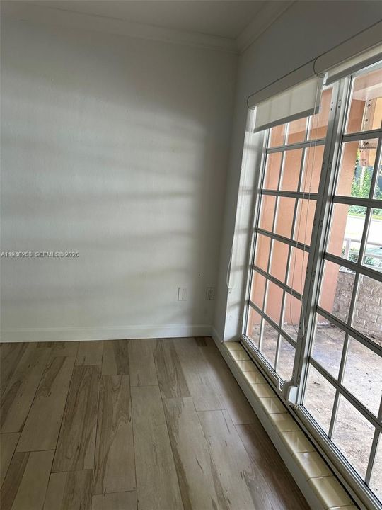 French Doors Lead to Private Patio