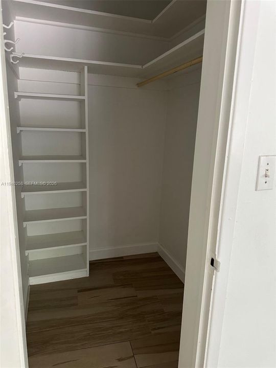 2 Closets in Primary Bedroom