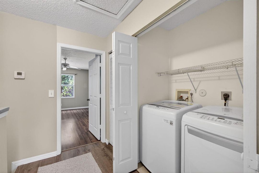 laundry area