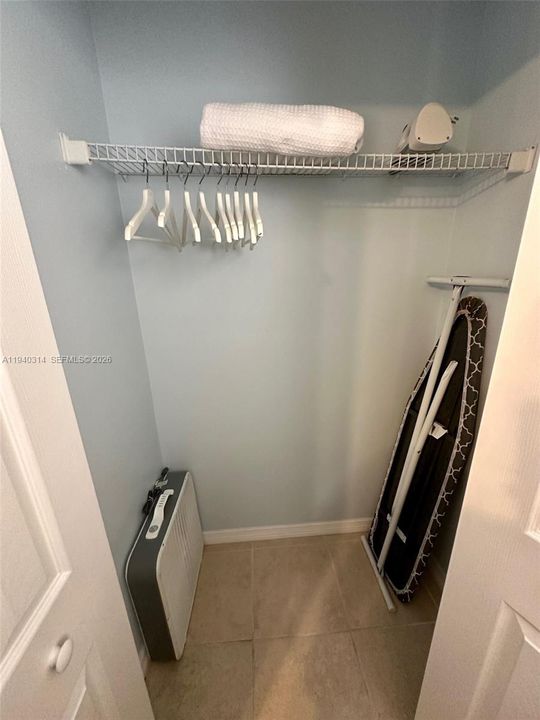 Central AC Closet