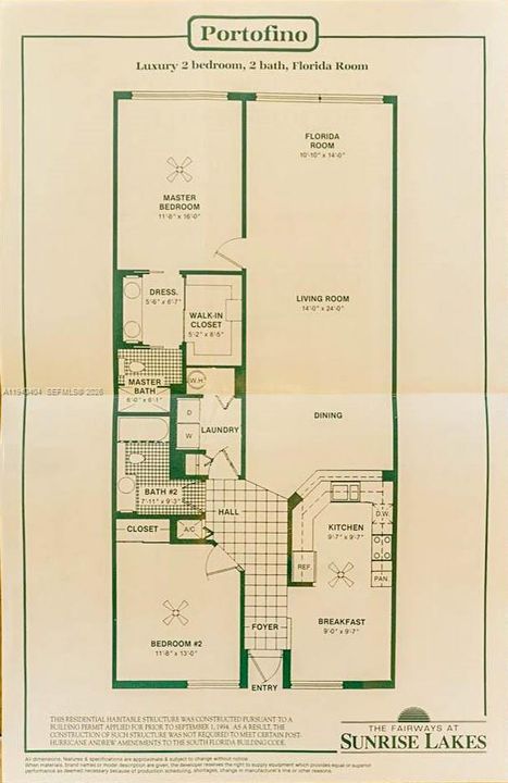 For Sale: $159,000 (2 beds, 2 baths, 1420 Square Feet)