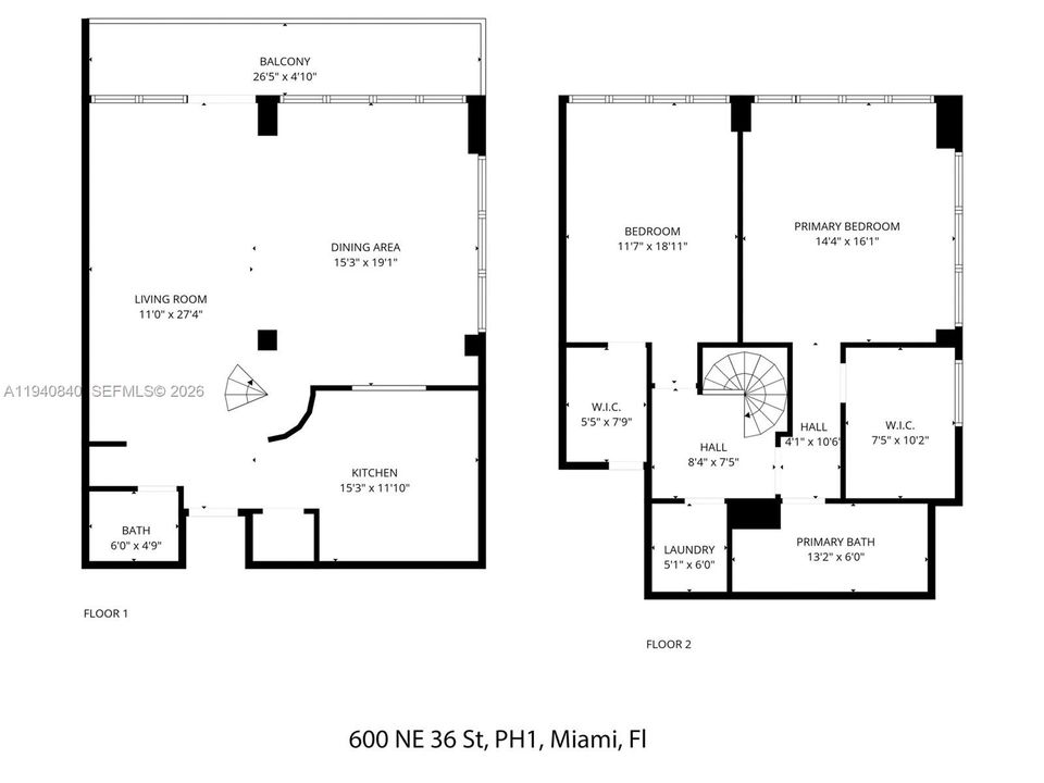出租: $5,150 (2 贝兹, 2 浴室, 1640 平方英尺)