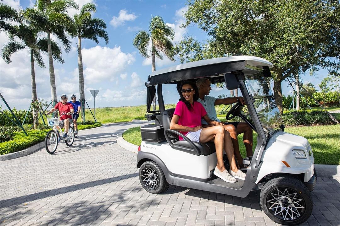 HOA traffic free paths