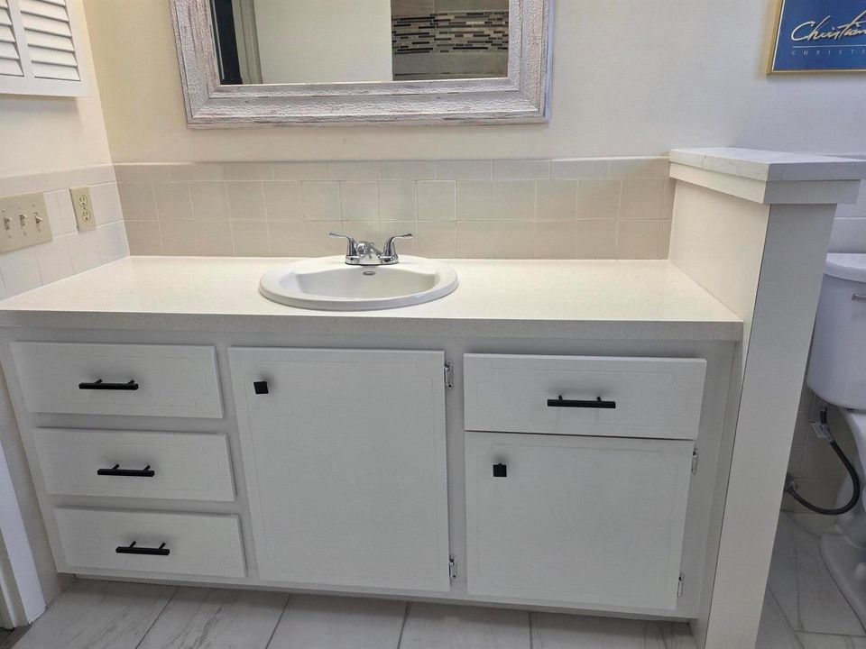 new guest bath