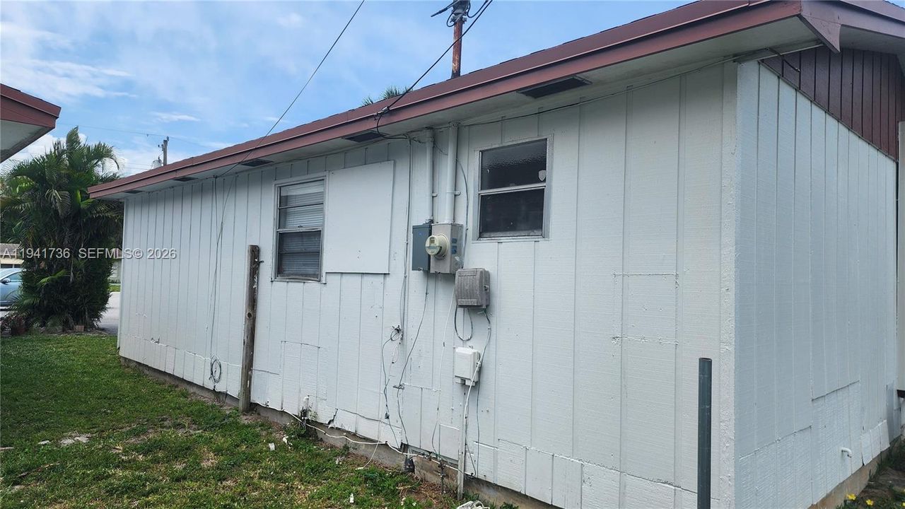 Unit#3, electric meter.