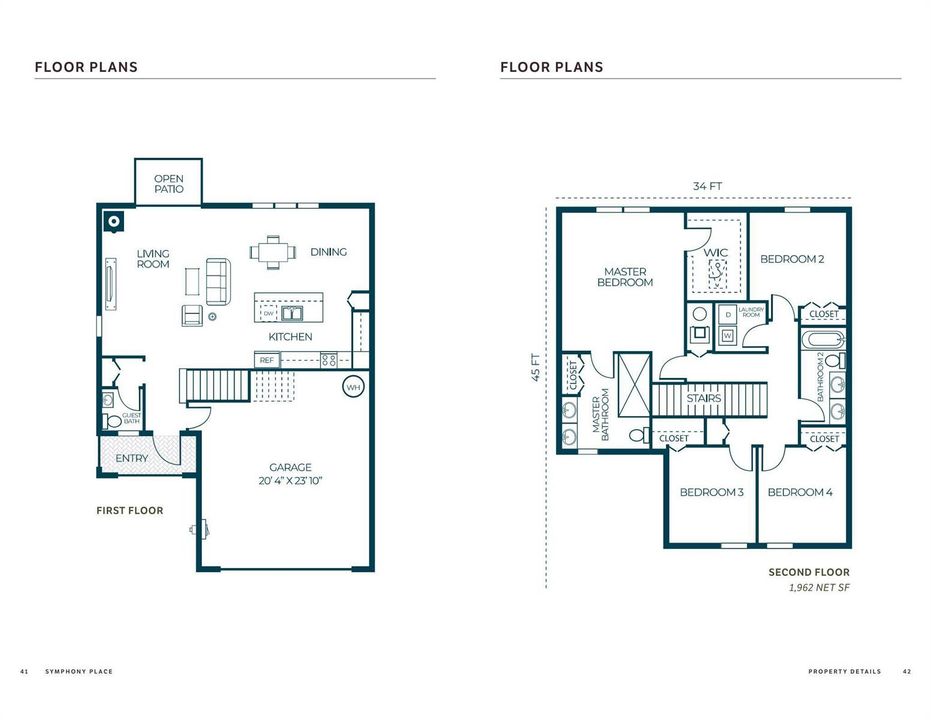 symphony floor plan