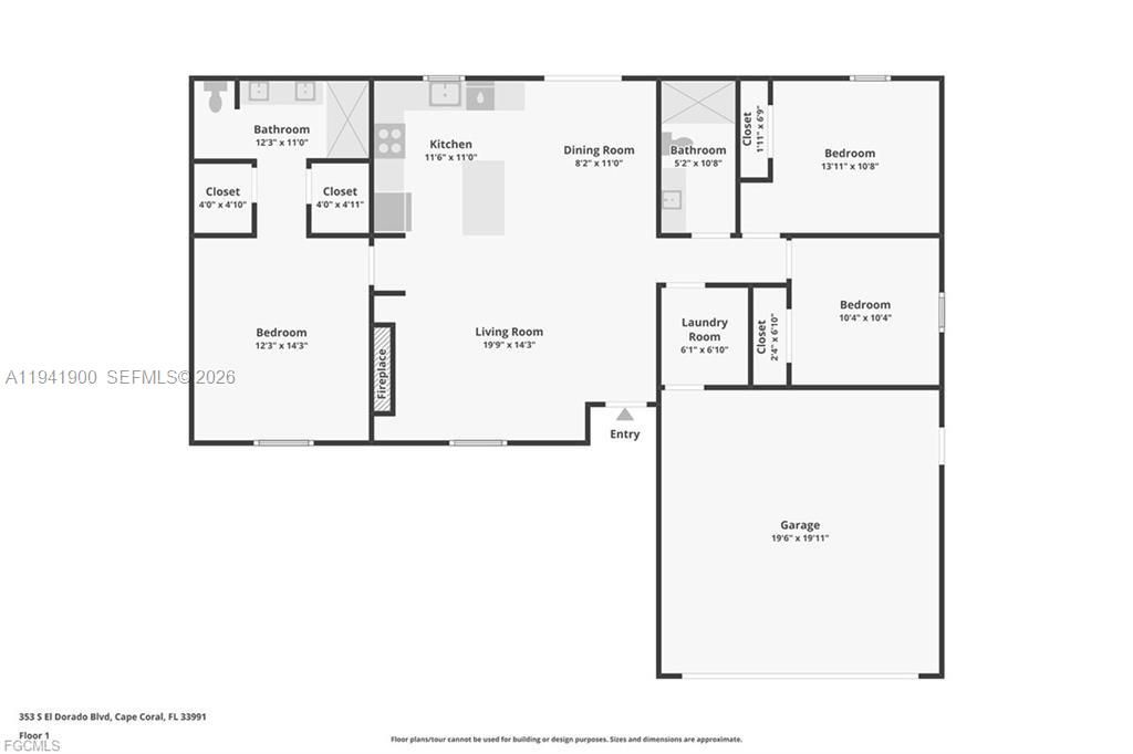 Recently Sold: $389,900 (3 beds, 2 baths, 1342 Square Feet)