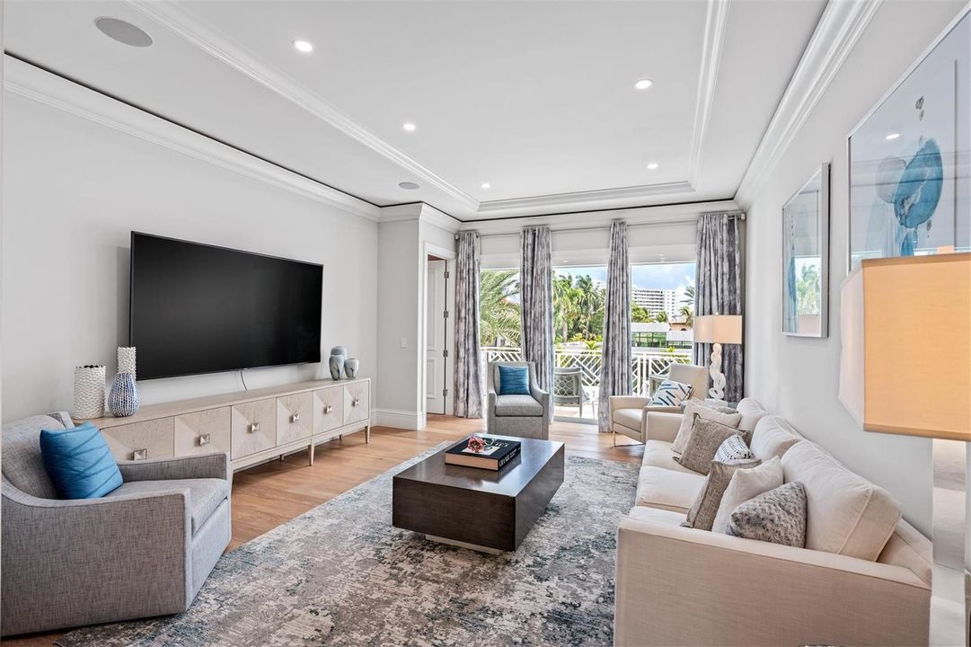 Spacious and bright upstairs landing.