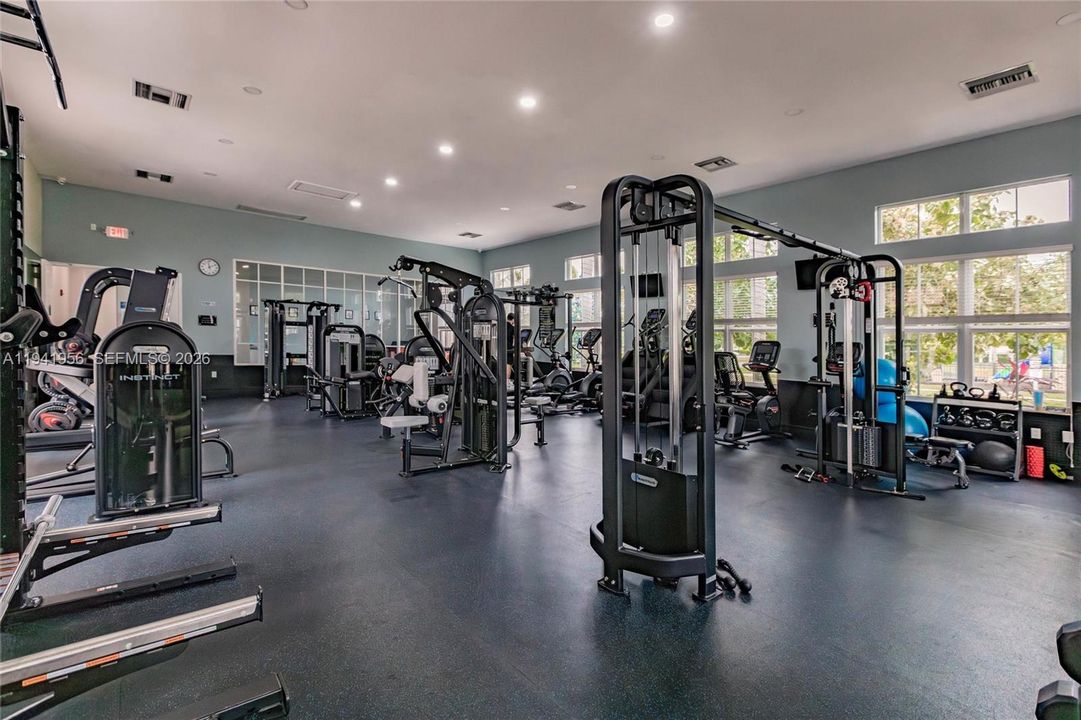 fitness center