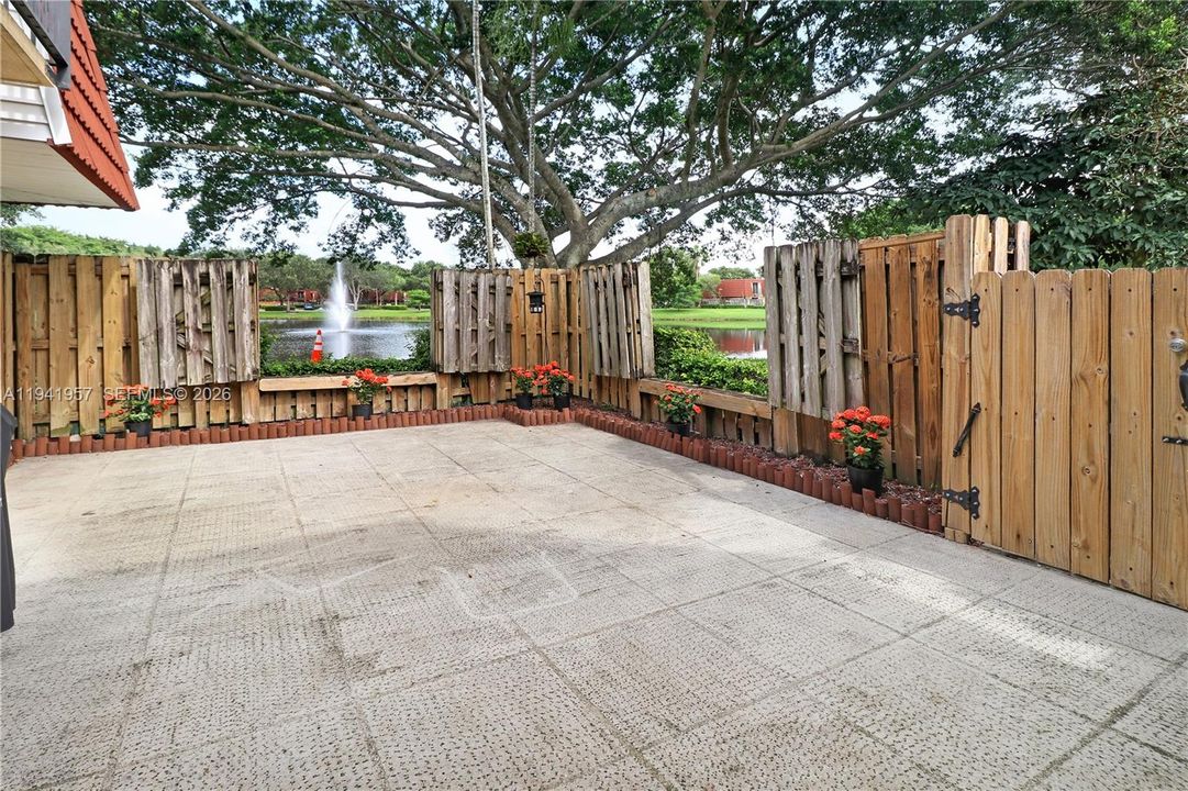 Private Patio