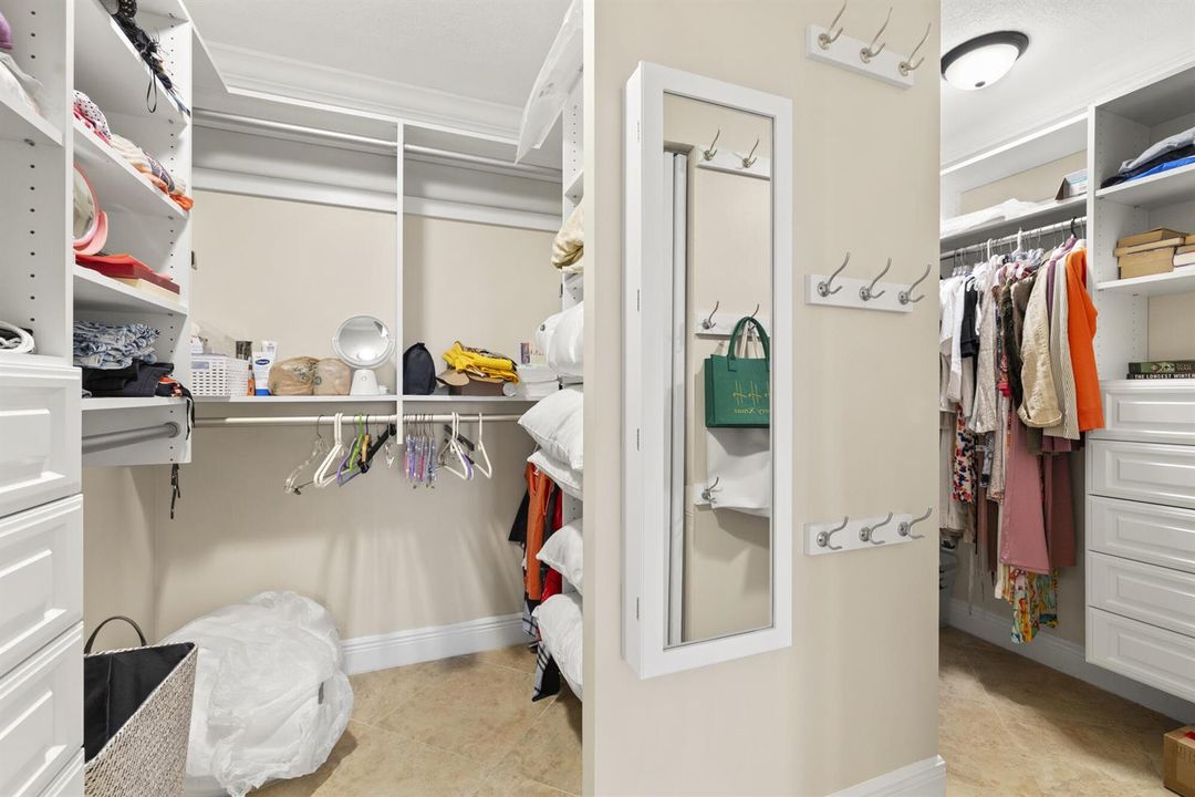 Primary Walk-in Closet