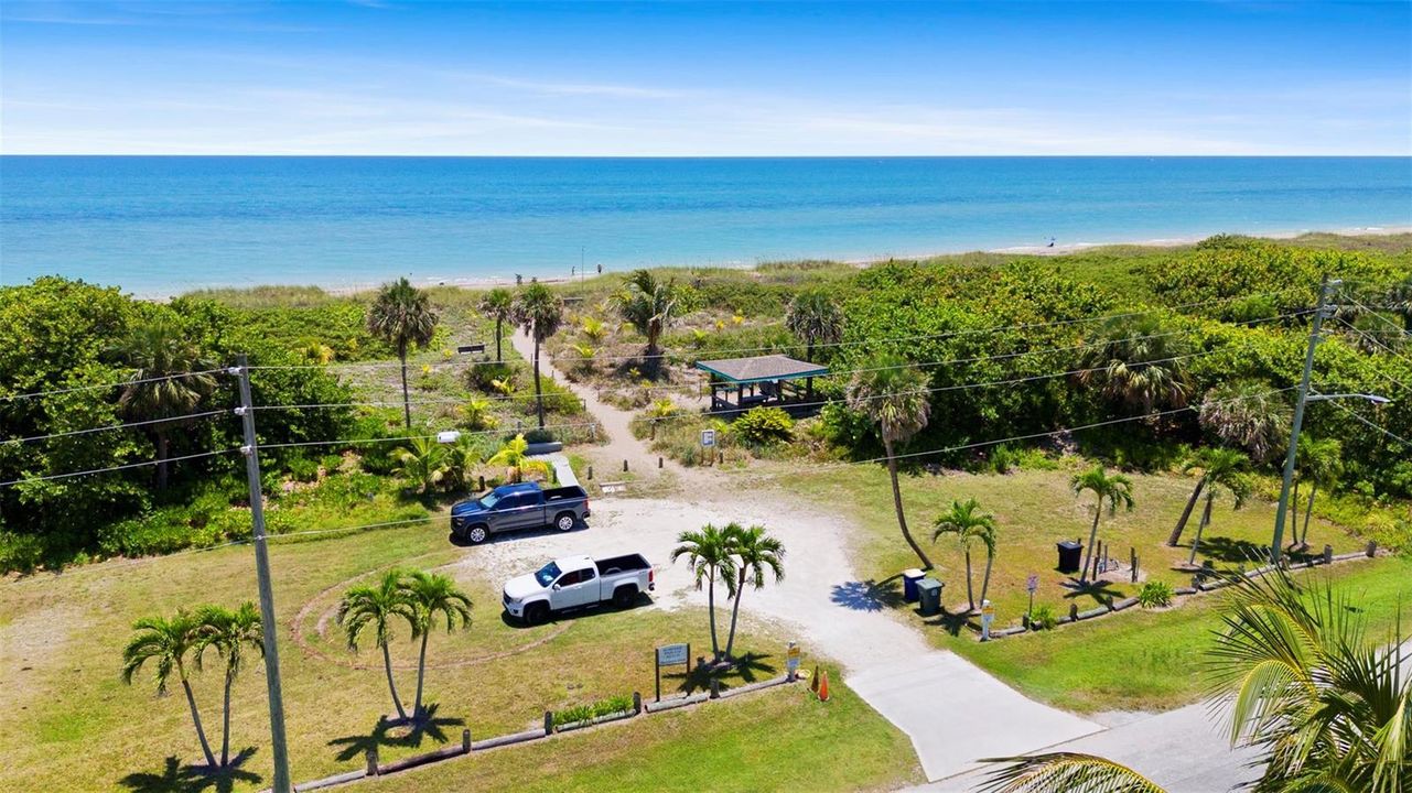 Private beach access for Surfside