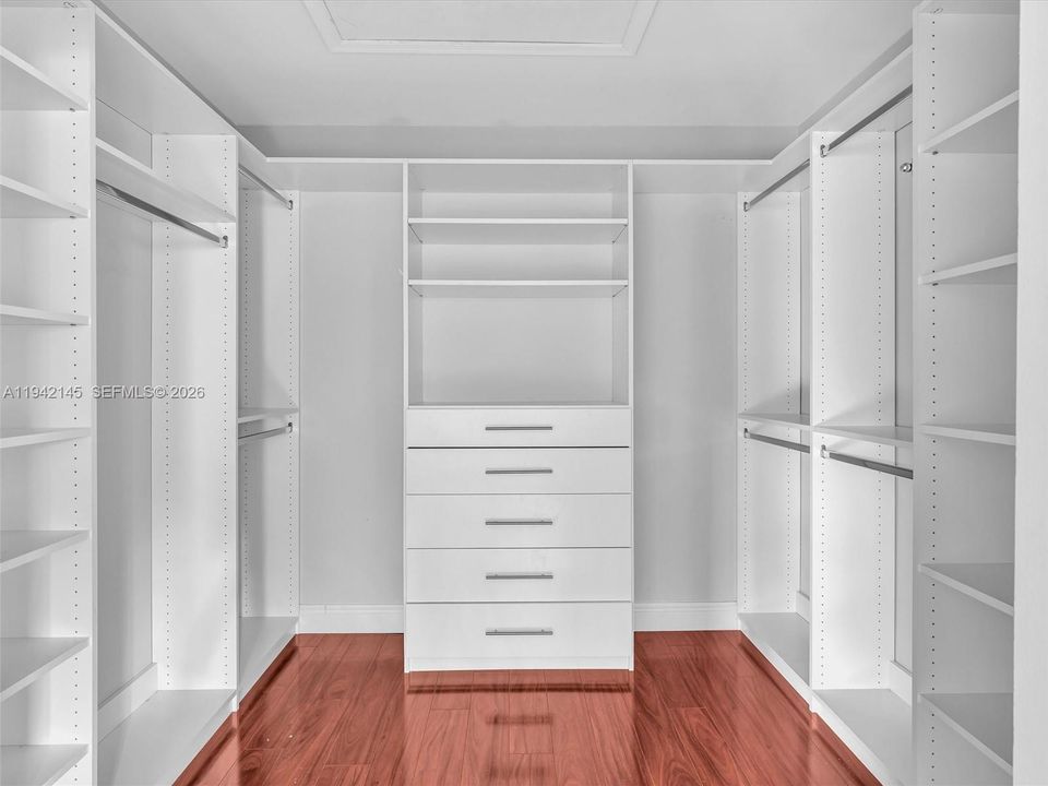 primary closet